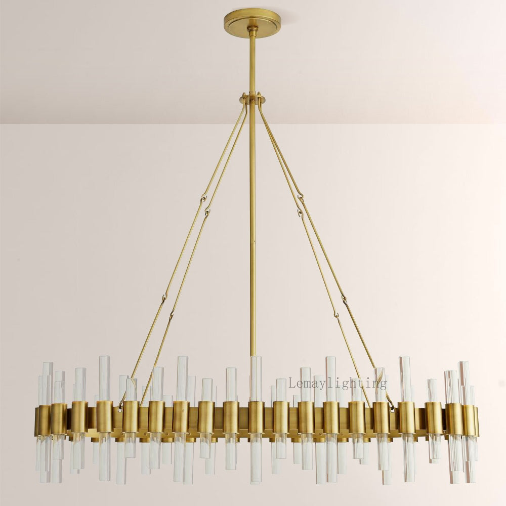Hasluxe Oval Chandelier