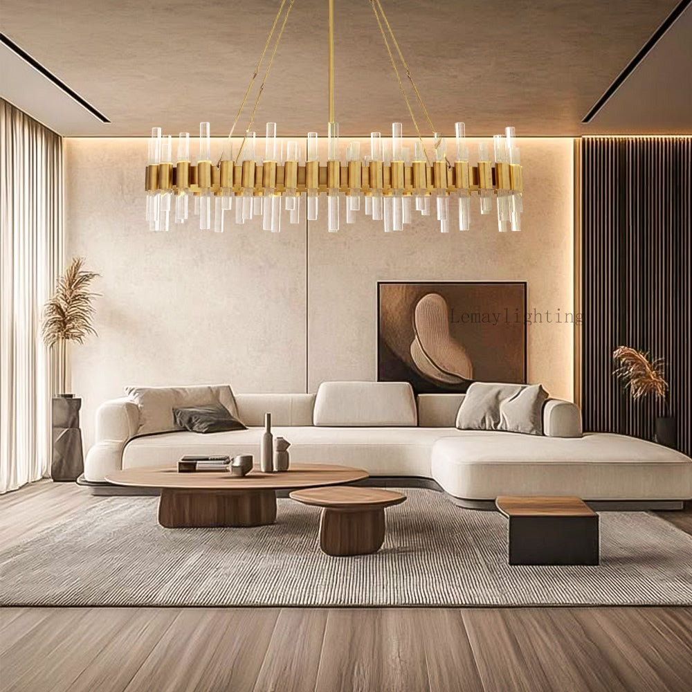 Hasluxe Oval Chandelier