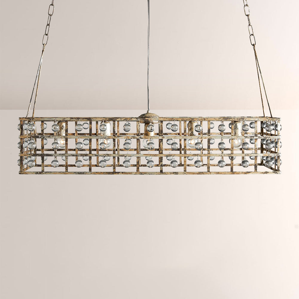 La Cage Rectangular Chandelier