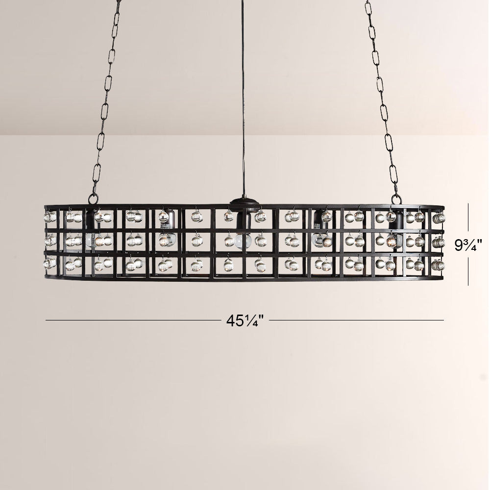 La Cage 5-Light Oval Chandelier