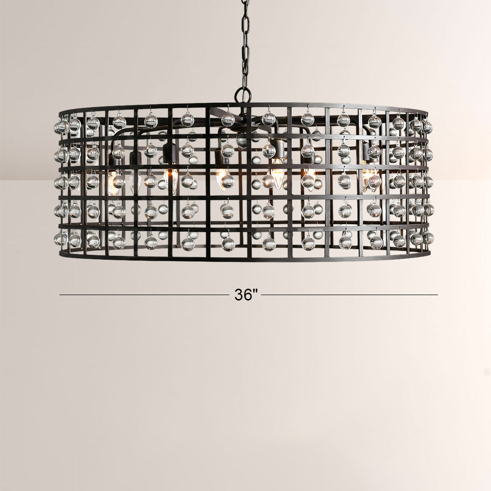 La Cage Round Chandelier