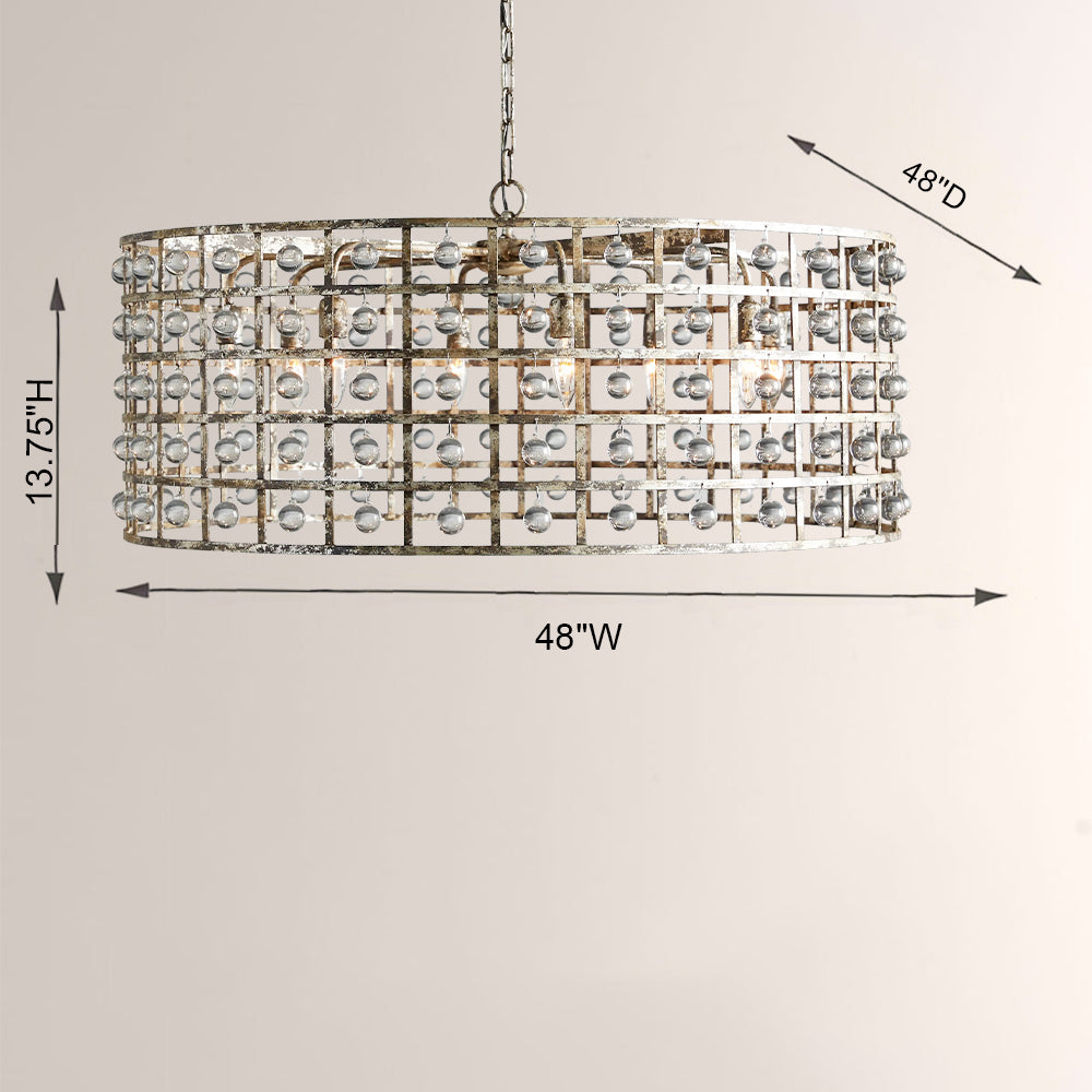 La Cage Round Chandelier