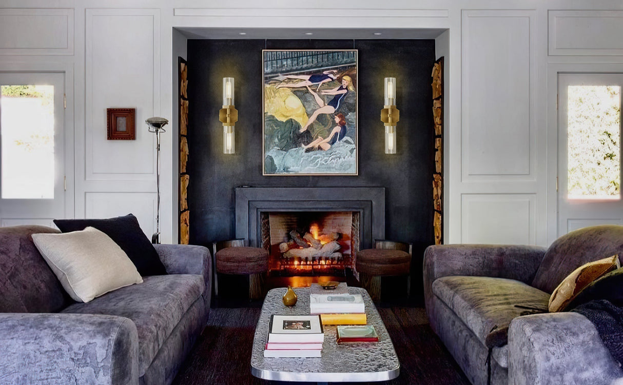 Lambert Polygonal Crystal Sconce