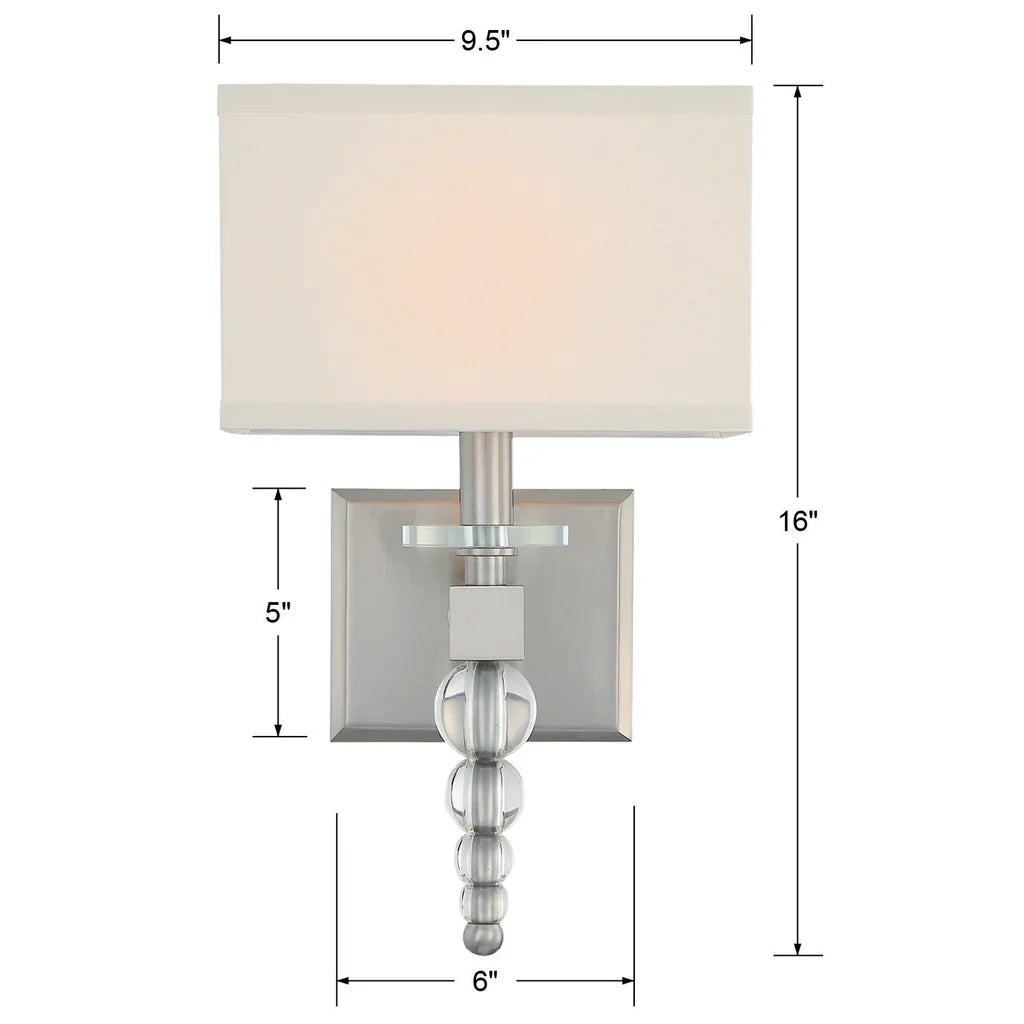 Latin 1 Light Wall Sconce