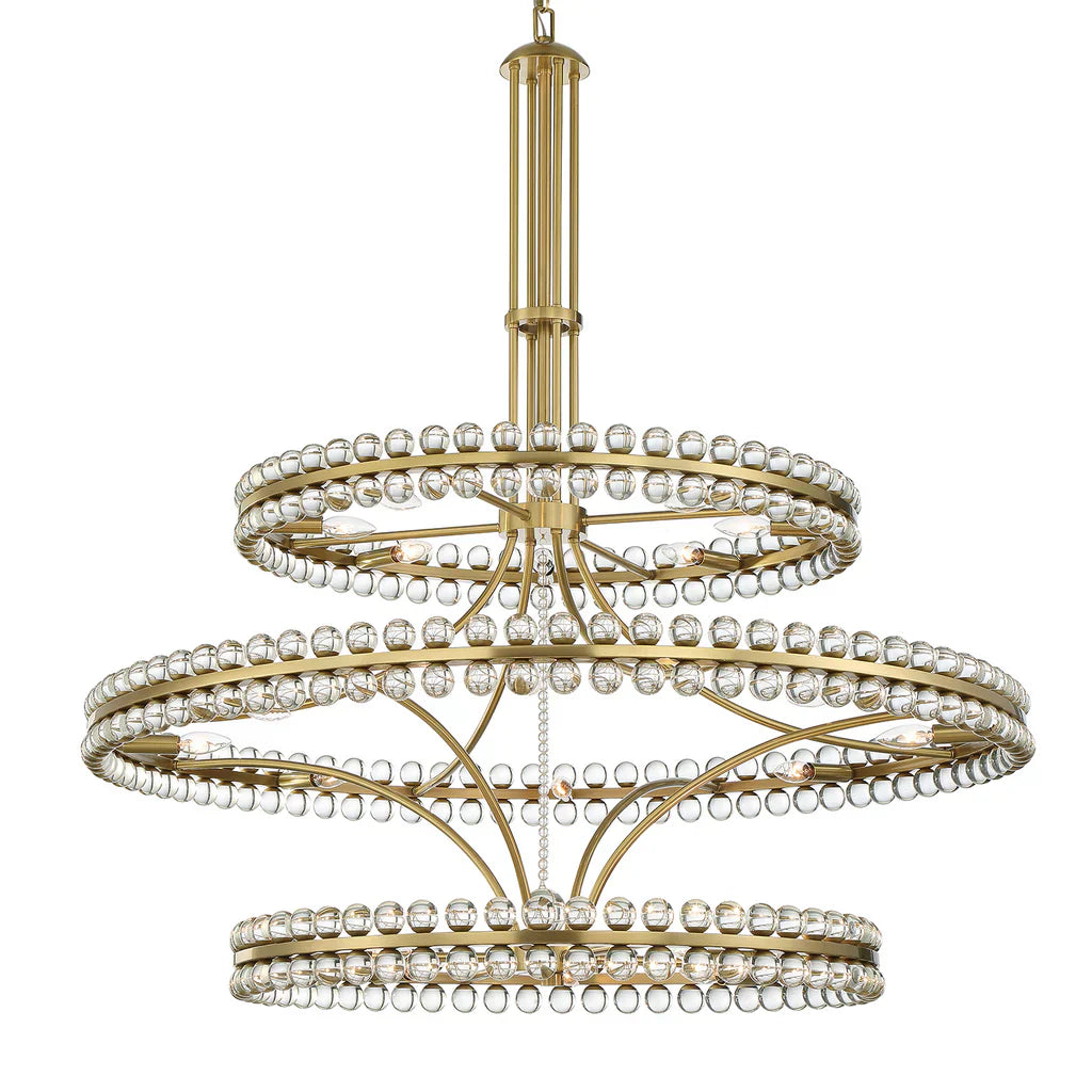 Latin 24 Light Chandelier-3 Tiers