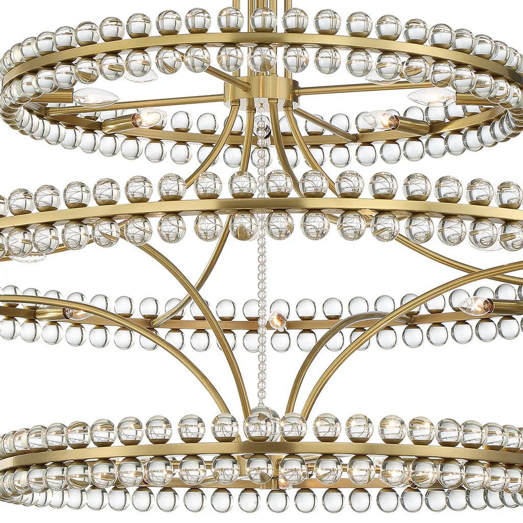 Latin 24 Light Chandelier-3 Tiers