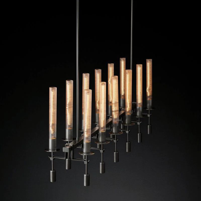 Leo Linear Chandelier 54"