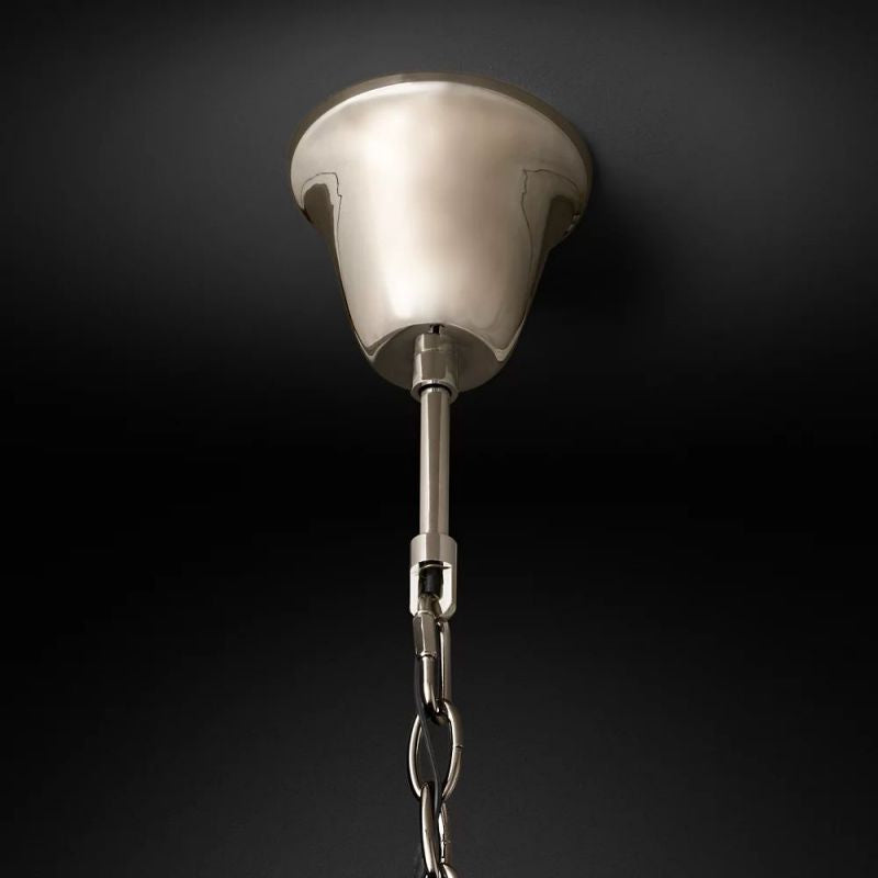 Leonor Vintage Round Chandelier 44”