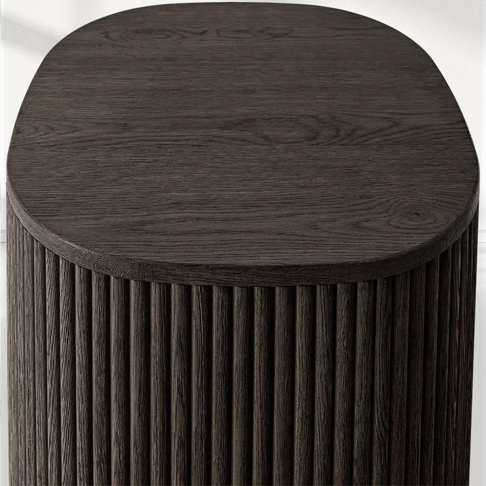 Mulholland Wood Square Side Table