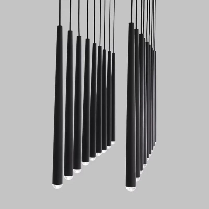 Nolan 18-Light Linear Chandelier 48"