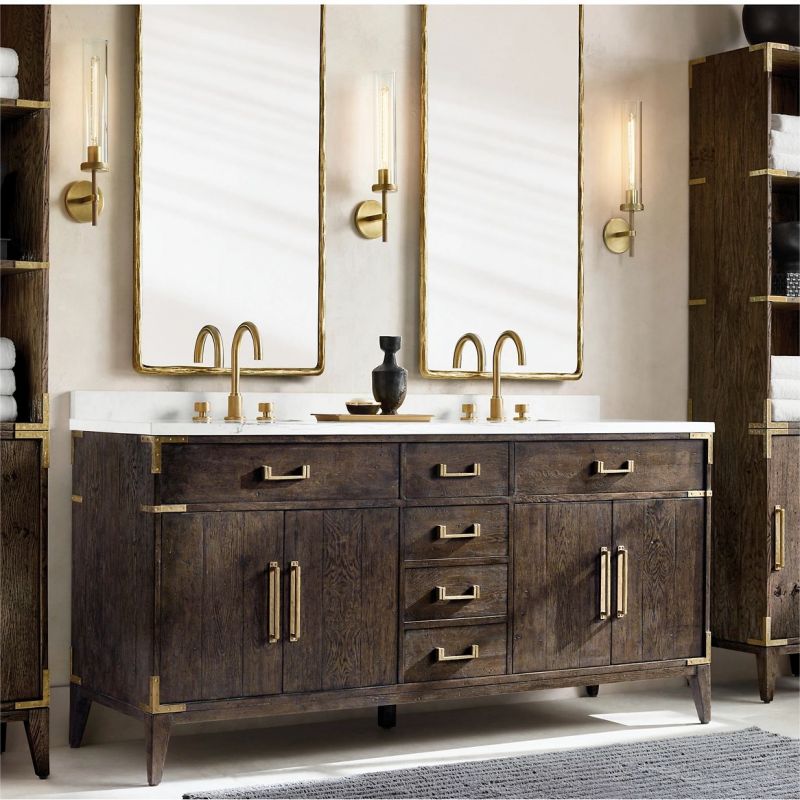 Noah Knurled Sconce 14"H