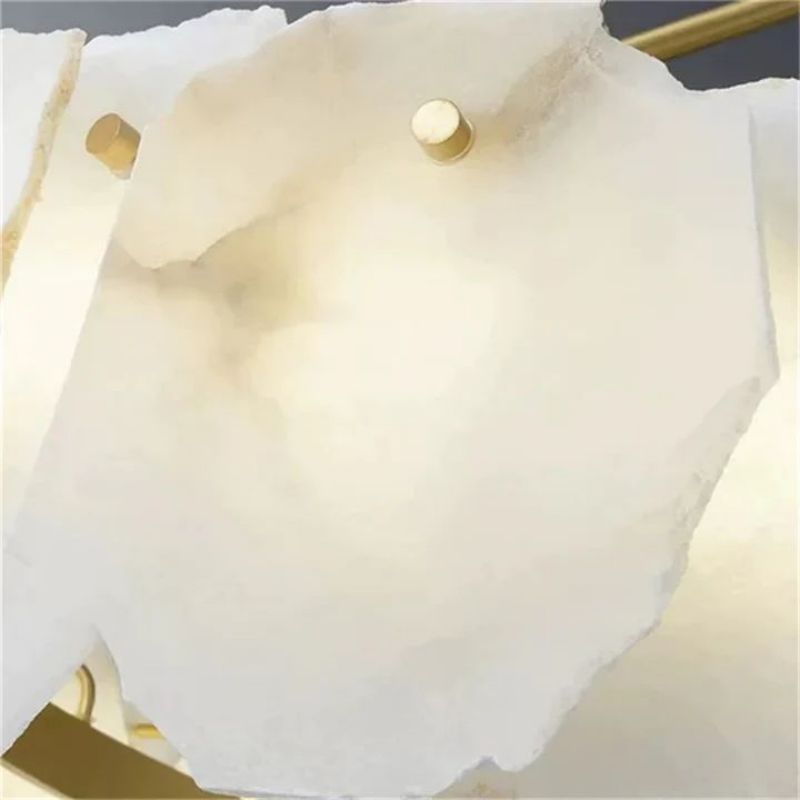 Sbulas Alabaster Linear Chandelier