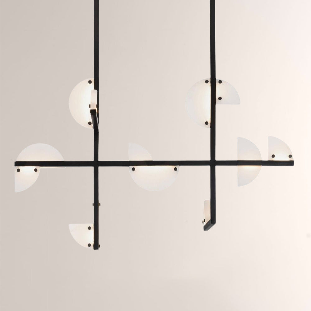 Nova Alabaster Linear Chandelier