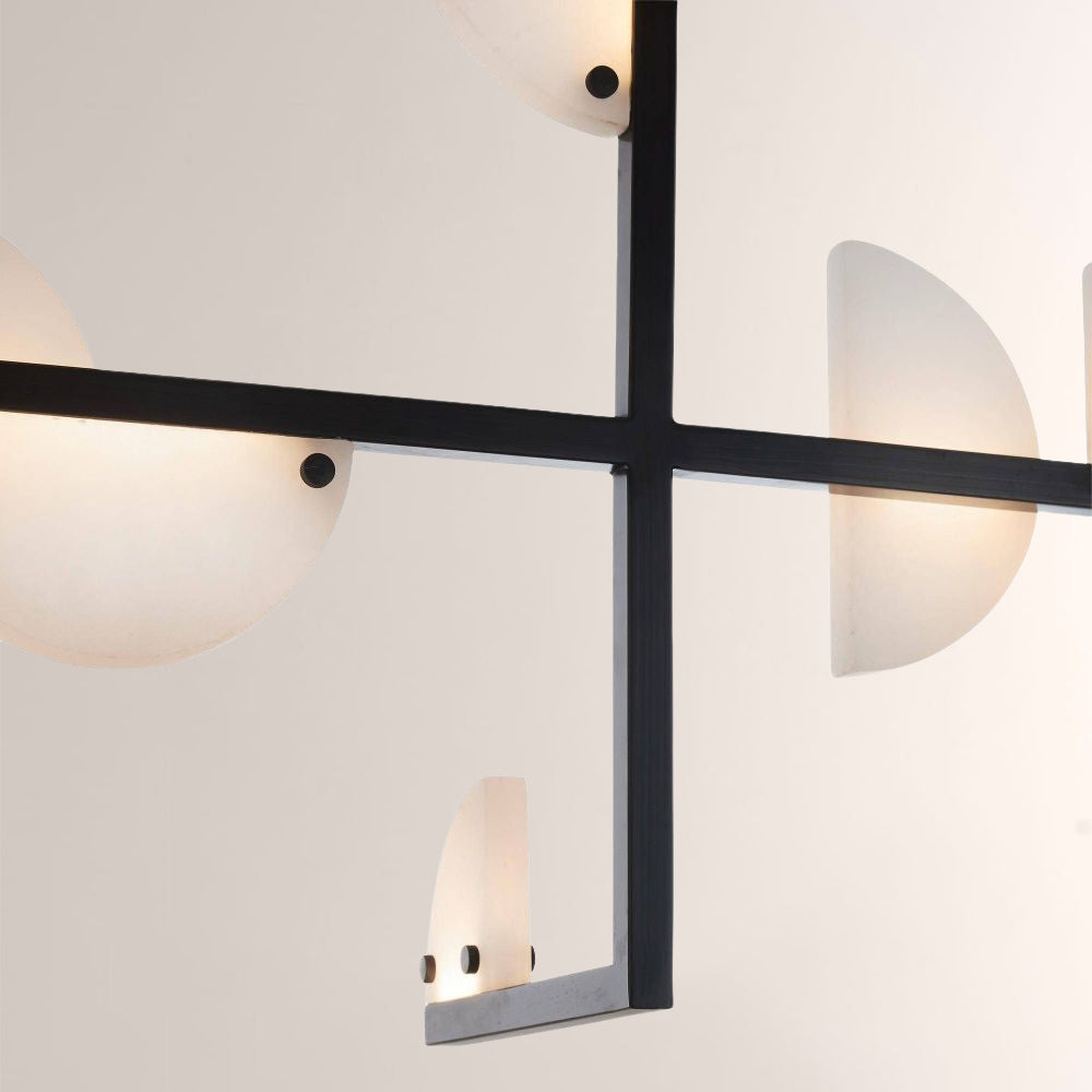 Nova Alabaster Linear Chandelier