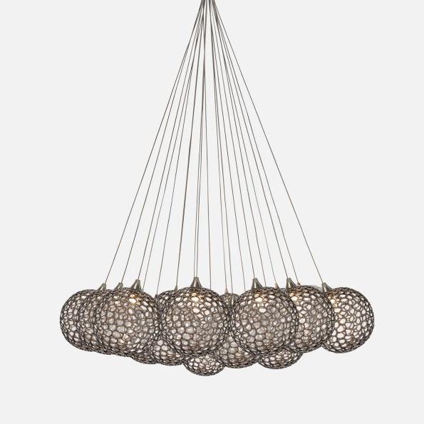 Planet Cluster Chandelier