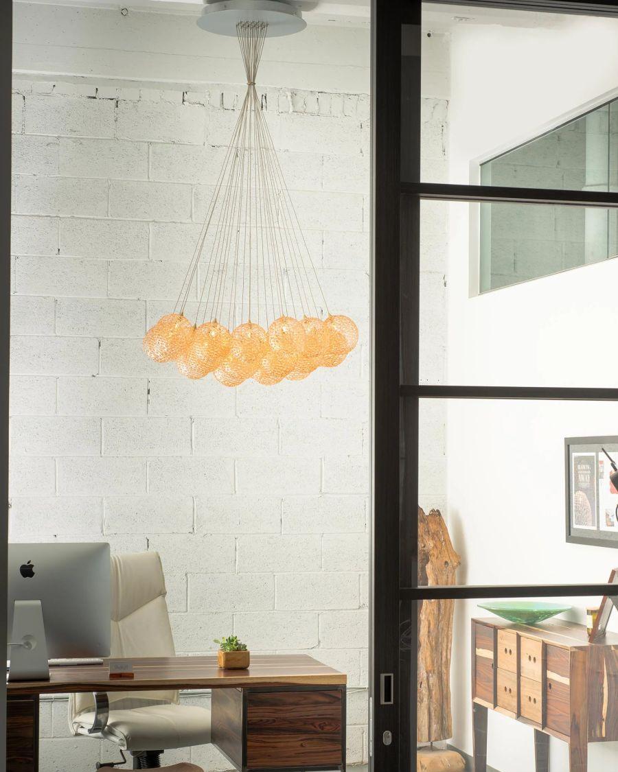 Planet Cluster Chandelier