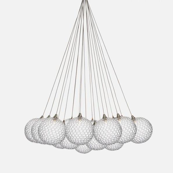 Planet Cluster Chandelier