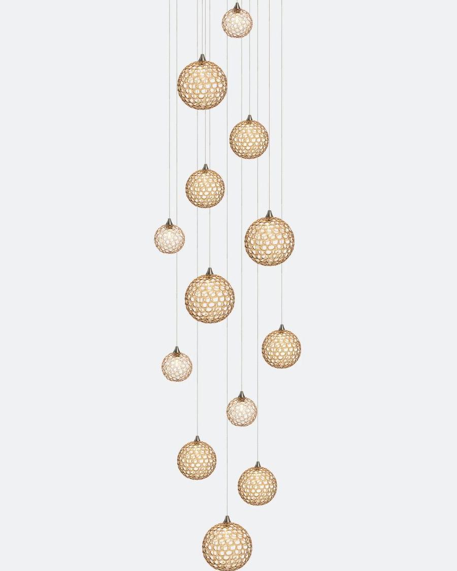 Planet Round Chandelier