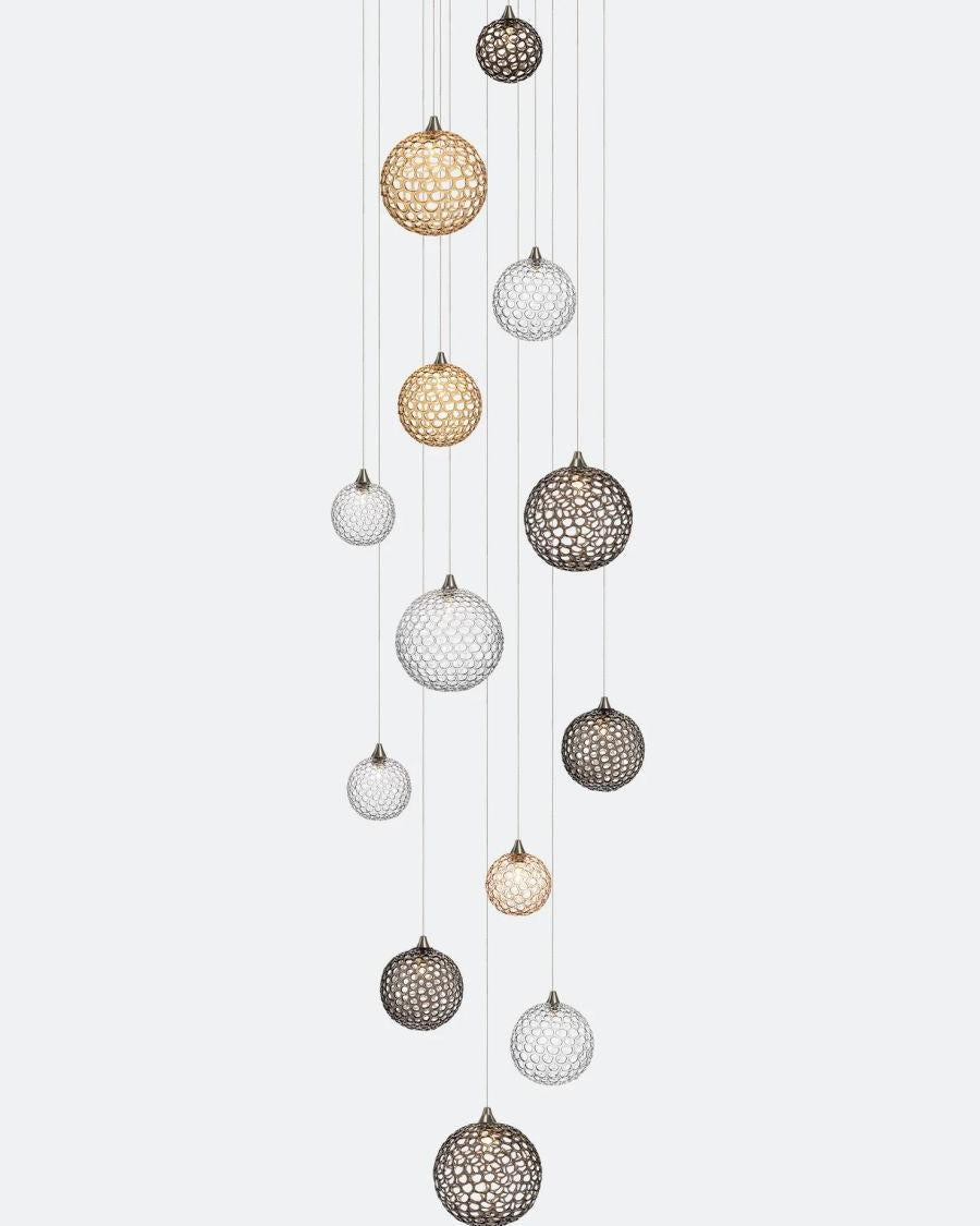 Planet Round Chandelier