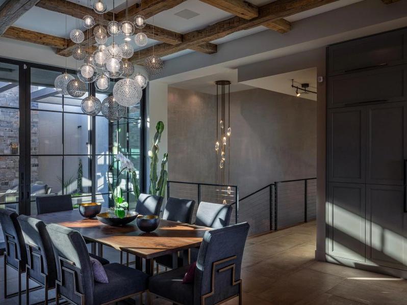 Planet Round Chandelier