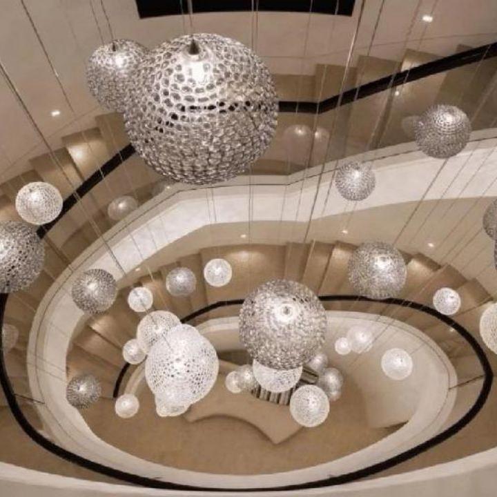 Planet Rectangle Chandelier