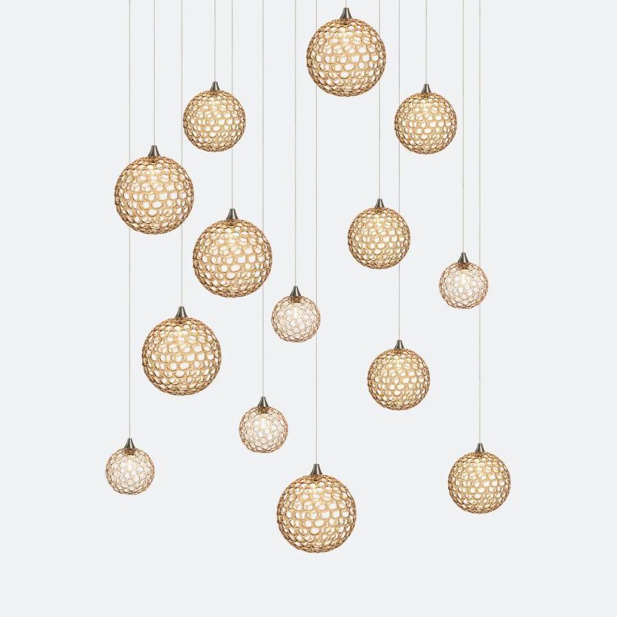 Planet Rectangle Chandelier