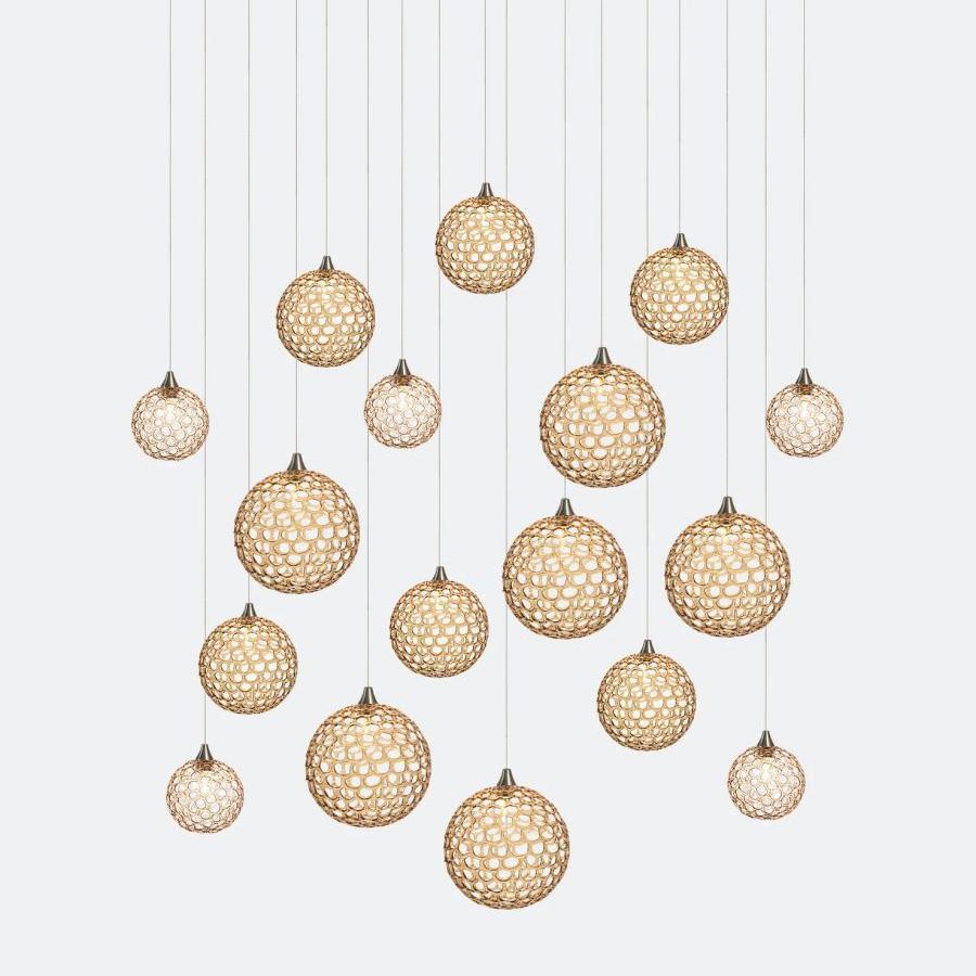 Planet Rectangle Chandelier