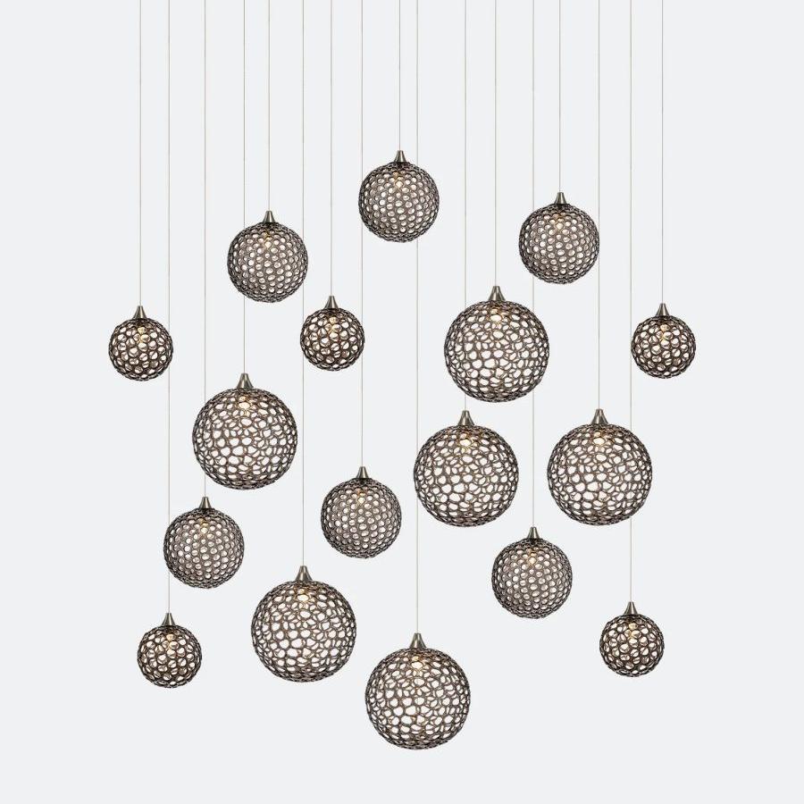 Planet Rectangle Chandelier