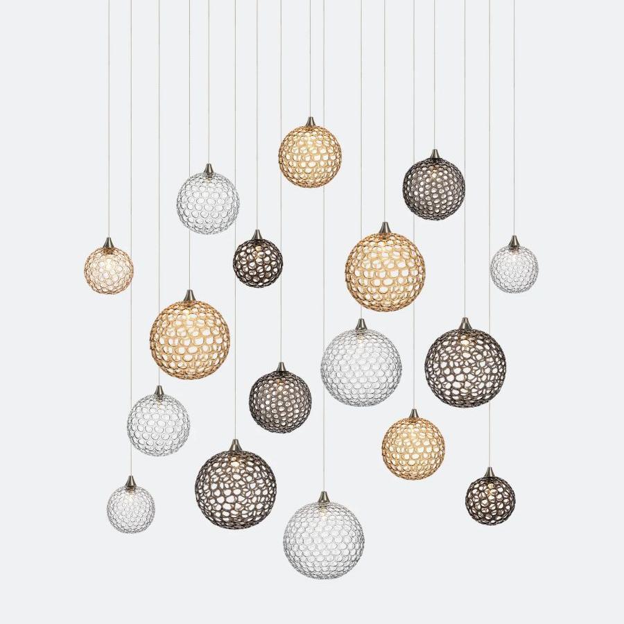 Planet Rectangle Chandelier