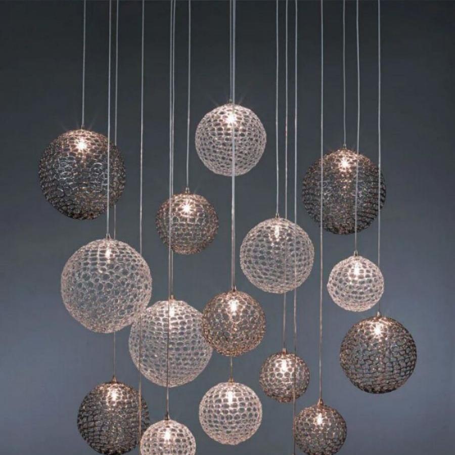 Planet Rectangle Chandelier
