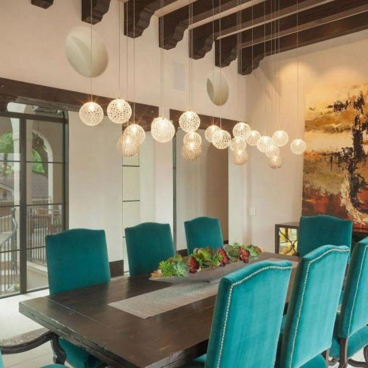 Planet Rectangle Chandelier