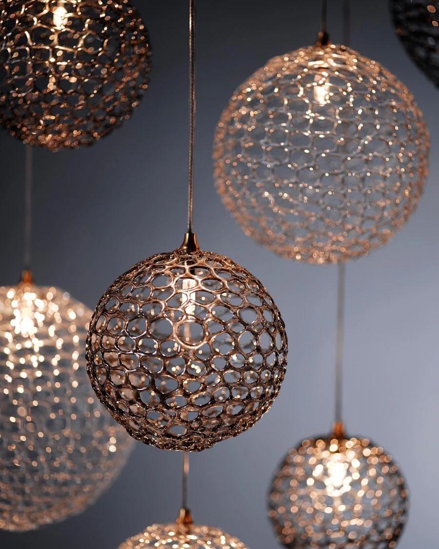 Planet Small Round Chandelier