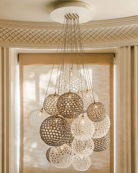 Planet Small Round Chandelier