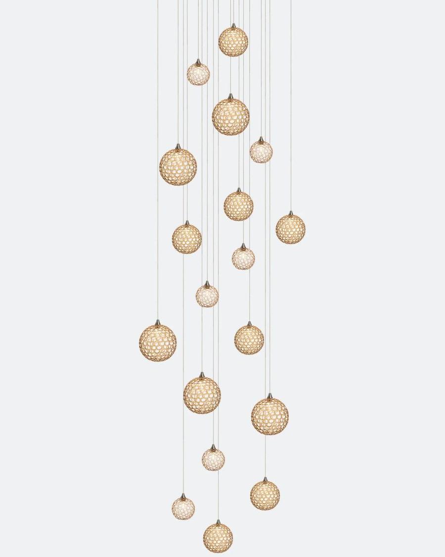 Planet Square Chandelier