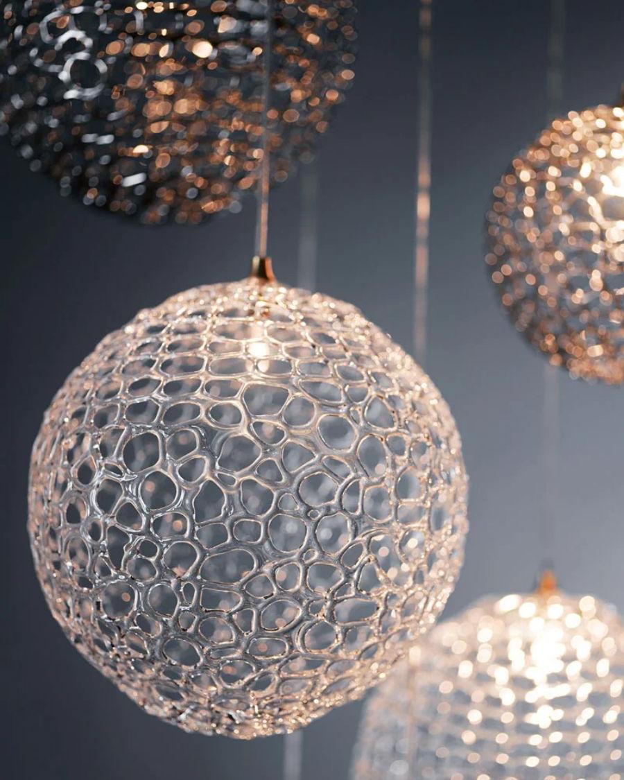 Planet Square Chandelier