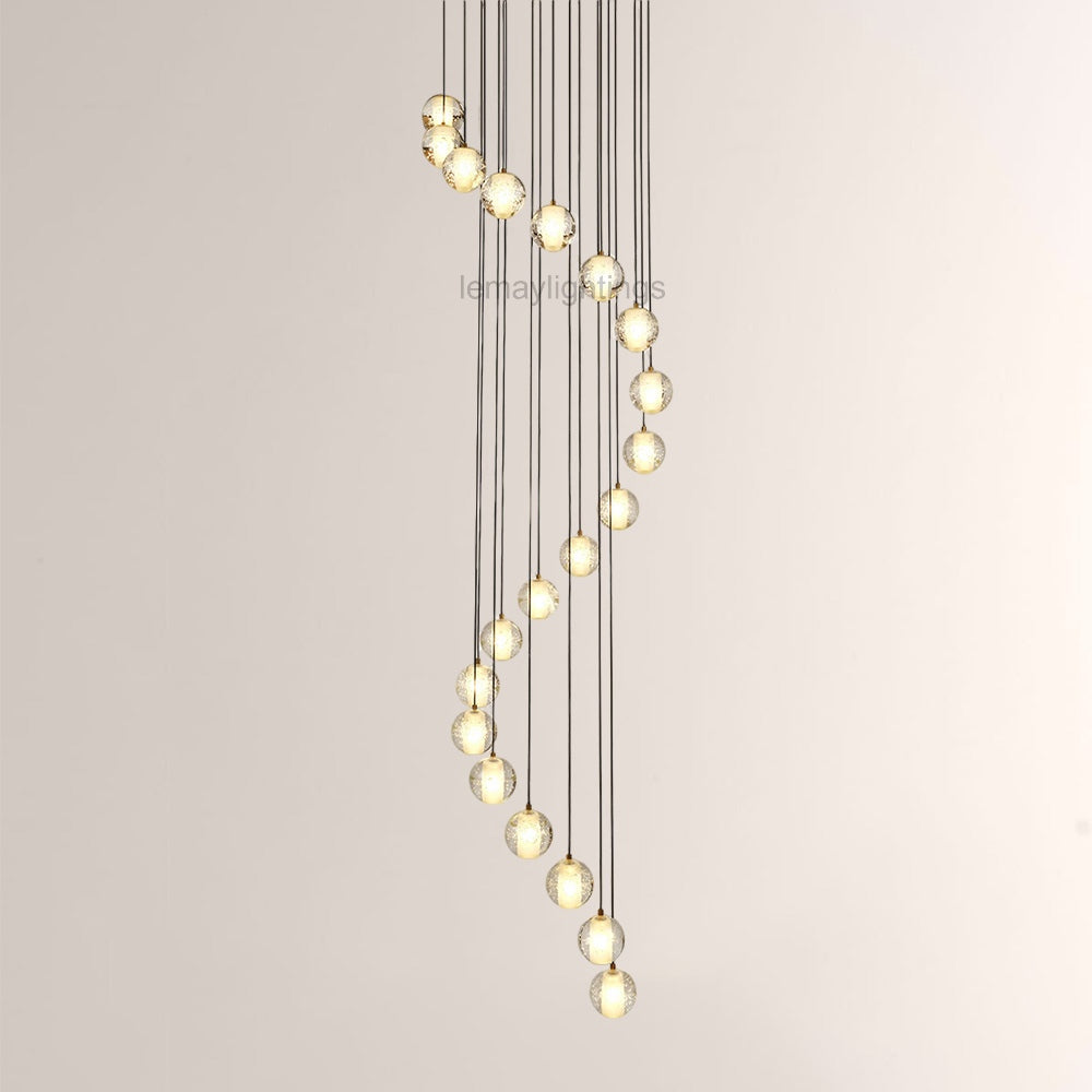 Pearl Ball Ceiling Chandelier 14 20 Light