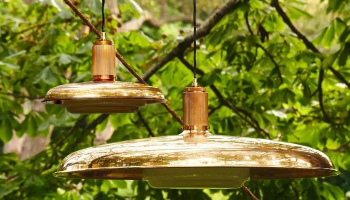 ROMAN AND WILLIAMS GUILD OSCAR PENDANT LIGHT