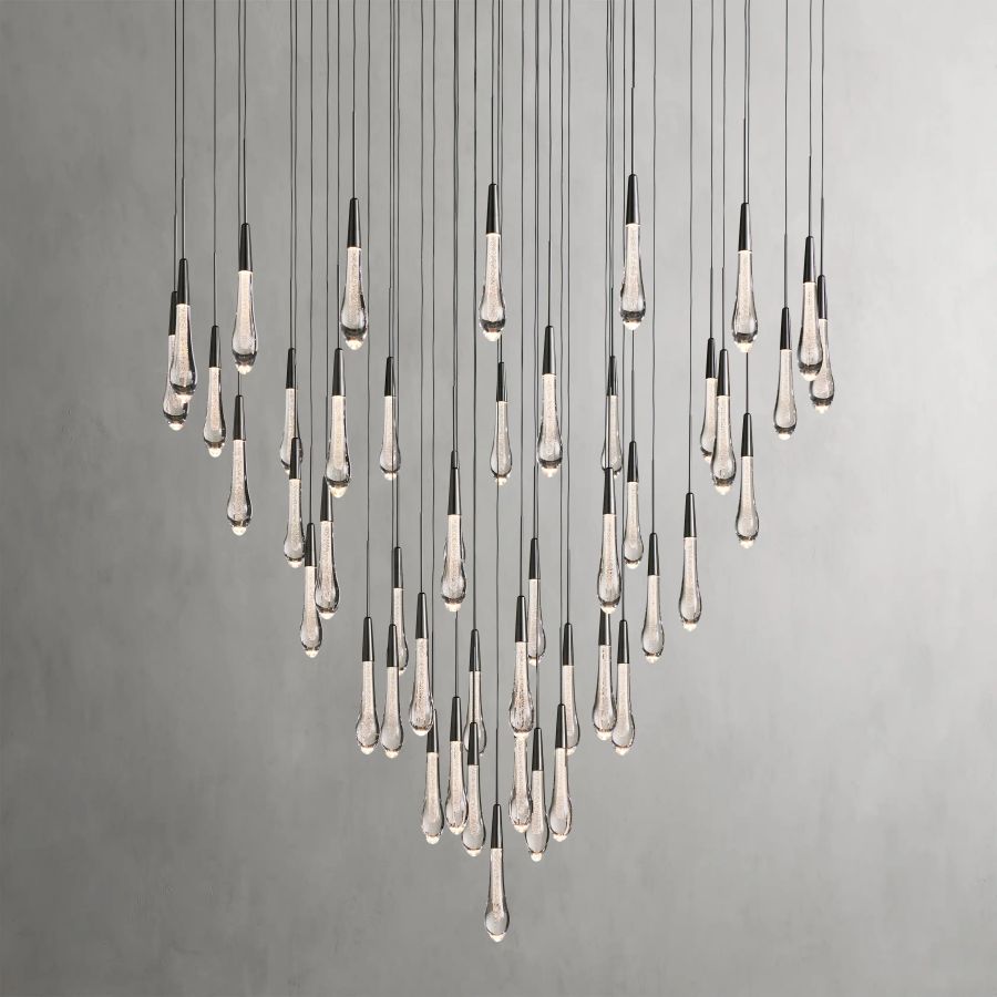Raindrop Round Chandelier
