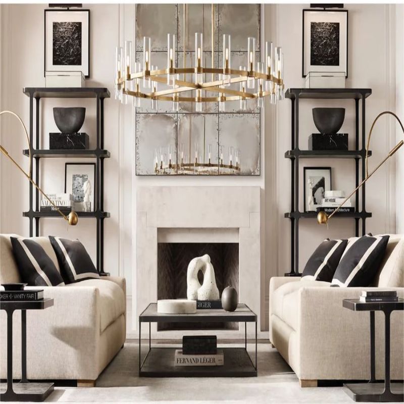 Russell Round Chandelier 48"