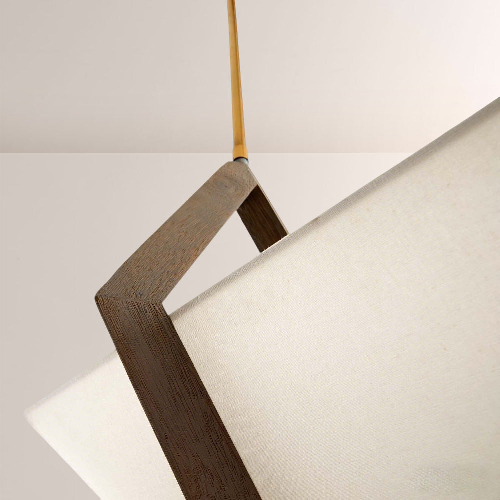 Saginaw Linen Chandelier