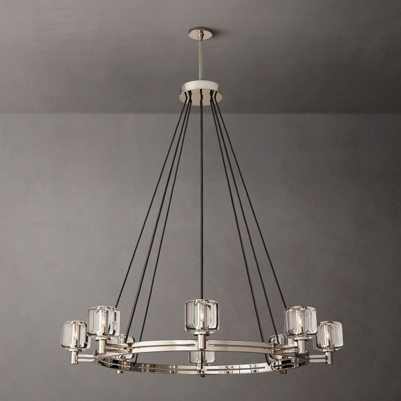Sebendek Round Chandelier 48"