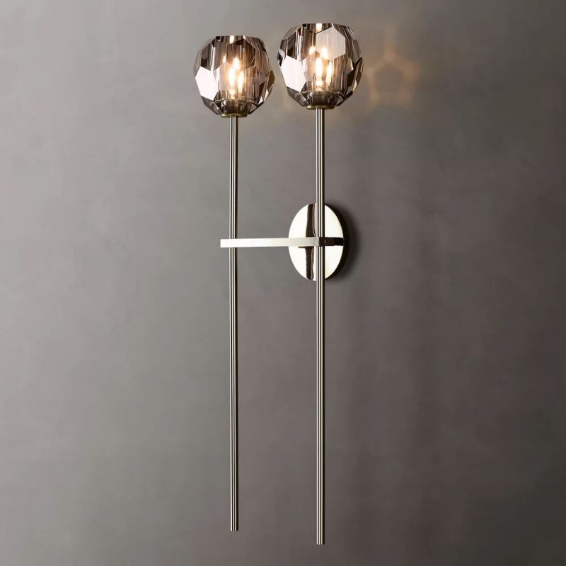 Sibole Glass Double Sconce