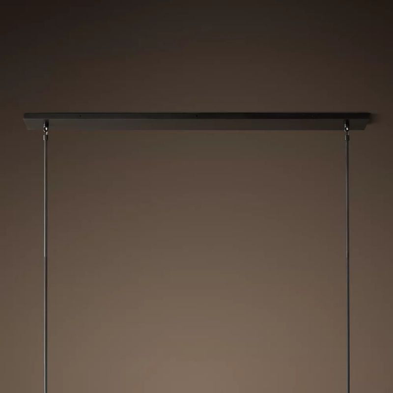 Sibole Glass Linear Chandelier 48"