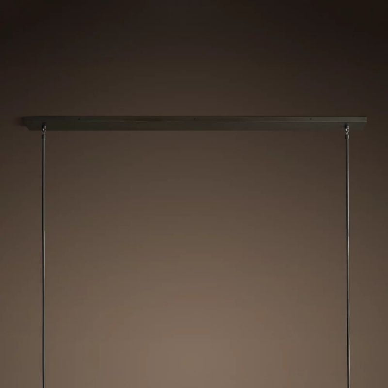 Sibole Glass Linear Chandelier 60"