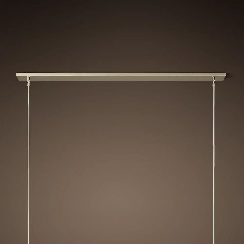 Sibole Glass Linear Chandelier 60"