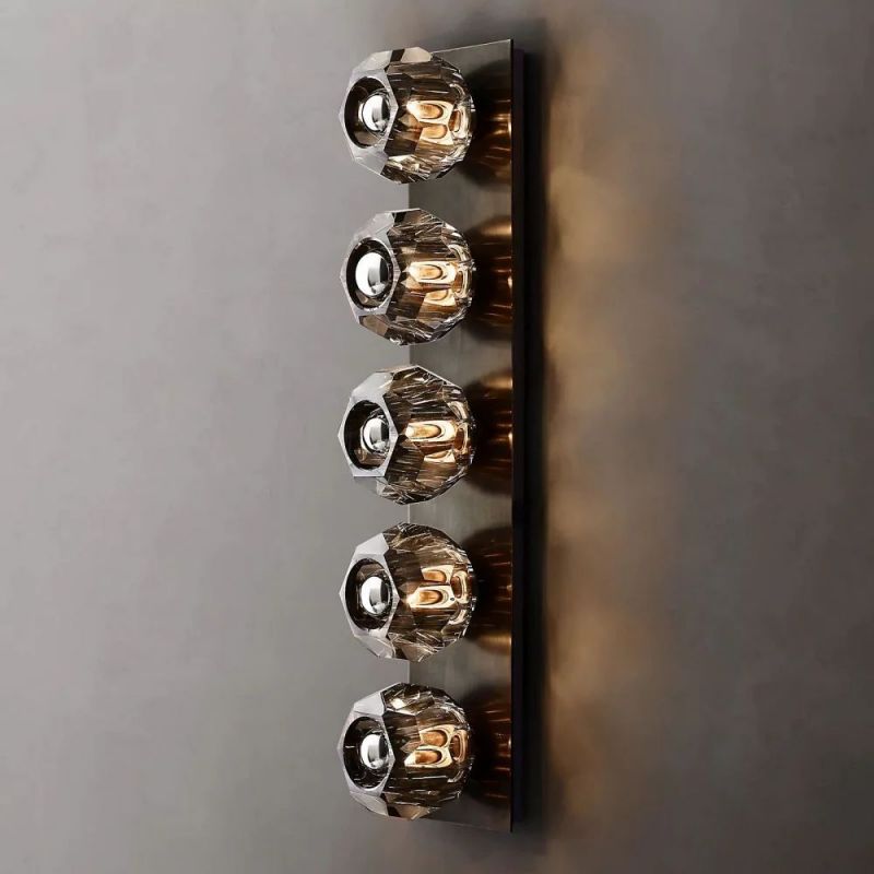 Sibole Glass Linear Sconce