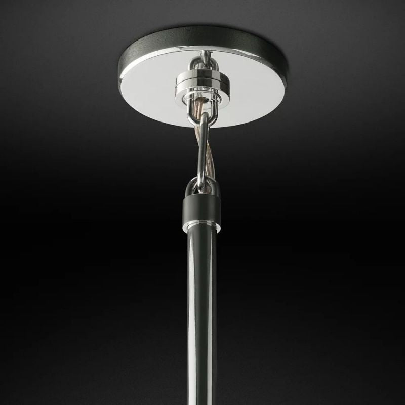 Sibole Glass Oval Chandelier 72"