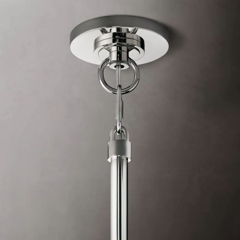 Sibole Glass Round Chandelier 24"