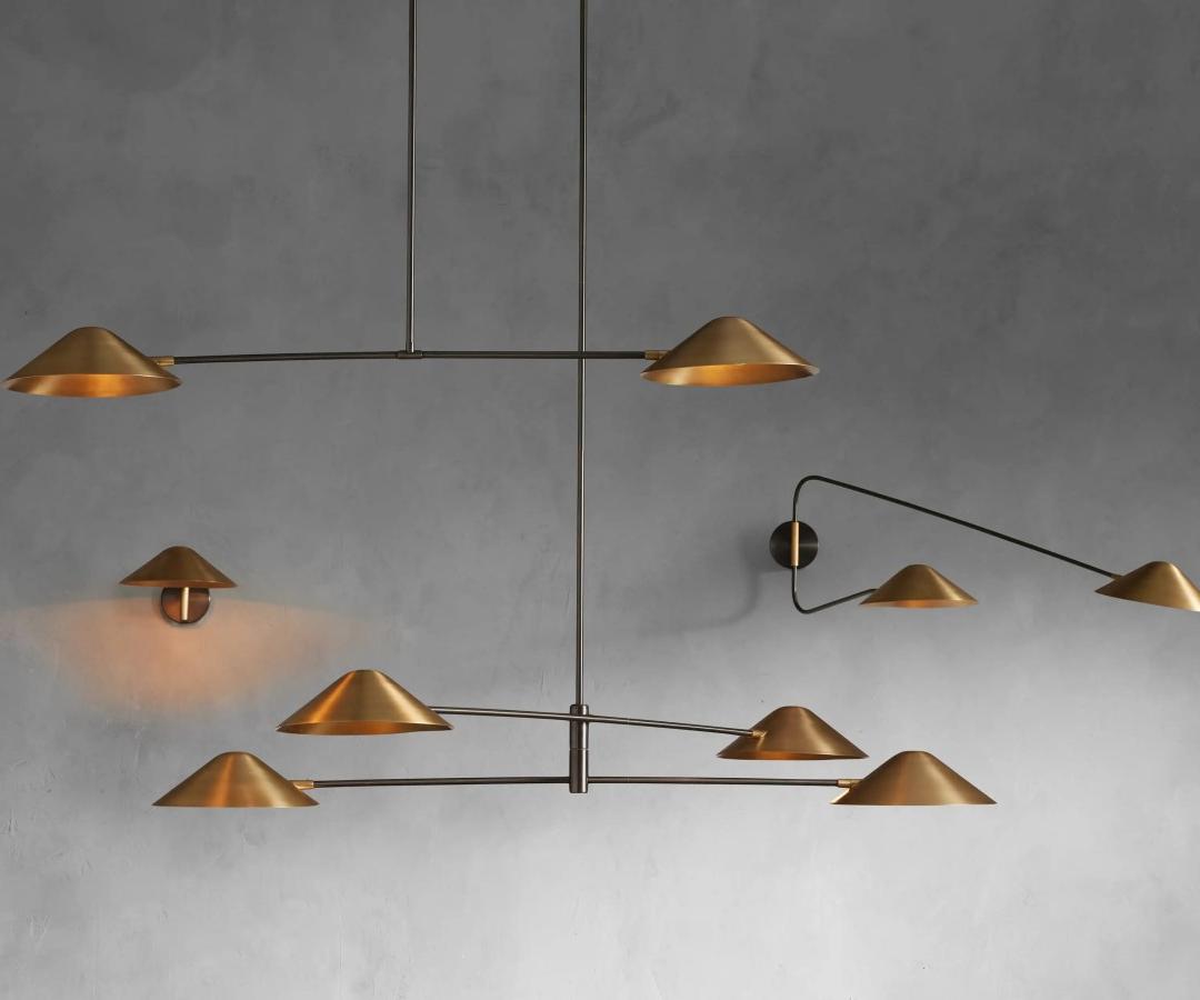 Simms Long Arm 2-Light Wall Sconce