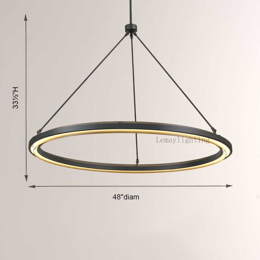 Spere Round Chandelier 48"